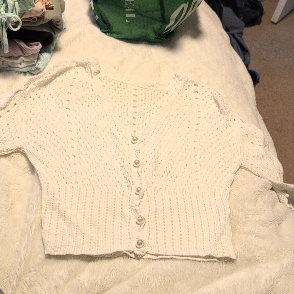 Mixed sweatertop
